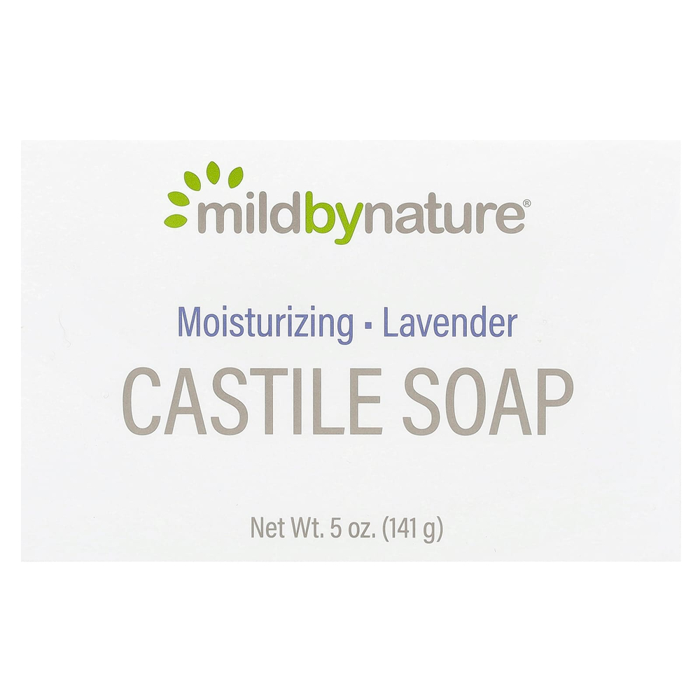 Mild By Nature, кастильское мыло, с ароматом лаванды, 141 г (5 унций)