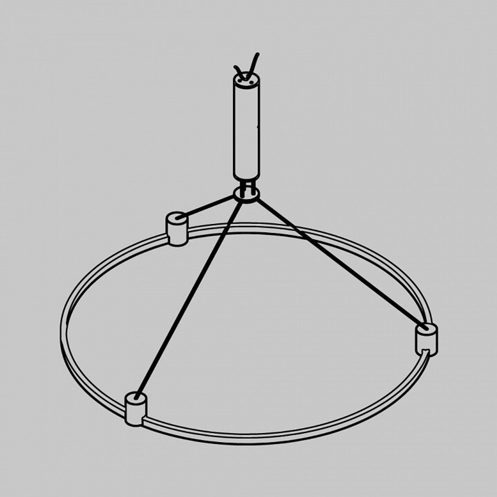 Трек подвесной Maytoni FLARITY TFC-Flar-H02-PT