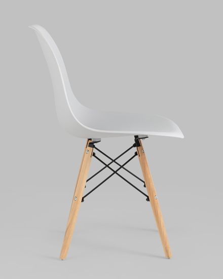 Стул Eames Style DSW светло-серый x4 (разборный каркас)