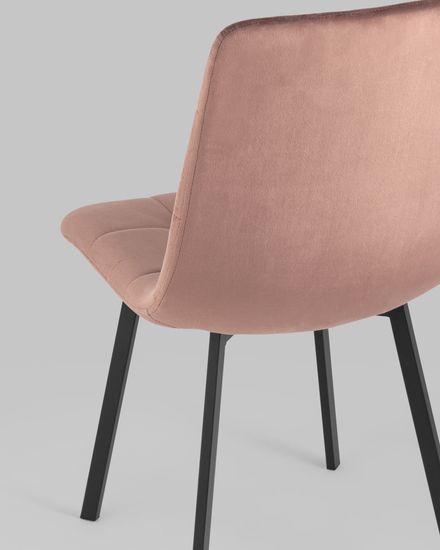 Стул Chilly велюр пыльно-розовый 2 шт.