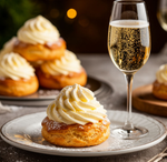 ГАСТРОВЕЧЕР! ФРАНЦИЯ: запеченный сыр Бри с багетом и вишневым конфи, котлета де-воляй и алиго, ⁠шукеты с кремом шантильи под бокал игристого