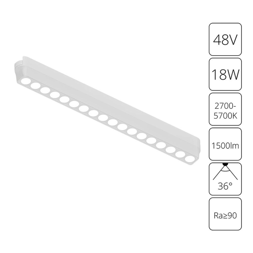 Магнитный трековый светильник Arte Lamp   SMART