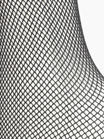 Чулки Le Frivole с красной кружевной резинкой черные L/XL