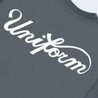 Футболка UNIFORM Heavy Baseball, графит