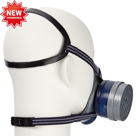 Изолирующая полумаска «Исток 400» NEW c комбинированными фильтрами (РУ-60М)