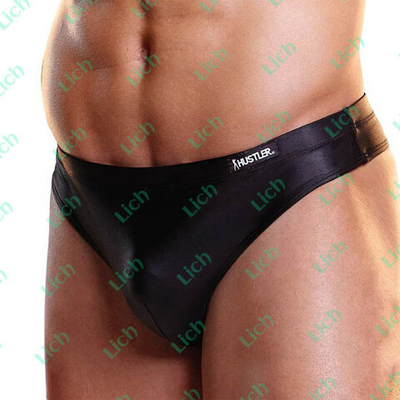 Мужские трусы танга с мокрым эффектом