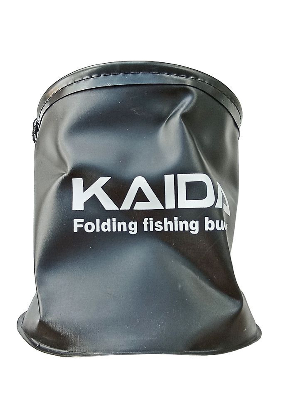 Ведро для воды и прикормки (складное) Kaida 4 л диаметр 18 см высота 17,5 см
