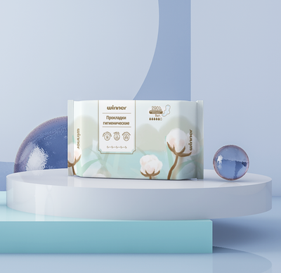 Прокладки гигиенические ежедневные - 40 шт.