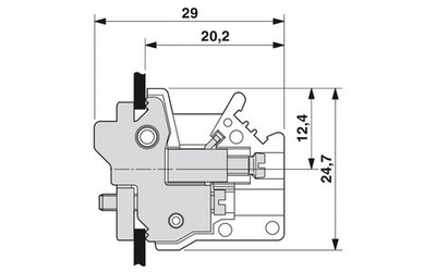 0708315 - DFK 4-PE - Проходные клеммы PE