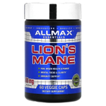 ALLMAX, Essentials, львиная грива, 60 растительных капсул (300 мг на капсулу)