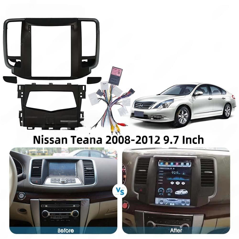 установочный комплект NISSAN TEANA 2008-2013 high, рамка + проводка KB-SF-9704
