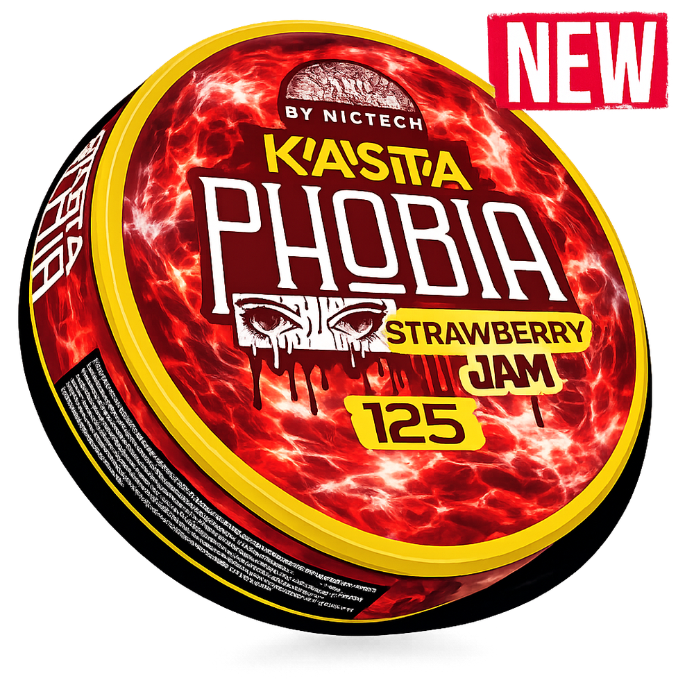 KASTA PHOBIA STRAWBERRY JAM (125 МГ) - КЛУБНИЧНЫЙ ДЖЕМ