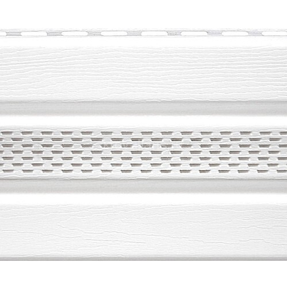 Софит с частичной перфорацией Альта Профиль Белый 3000*230мм