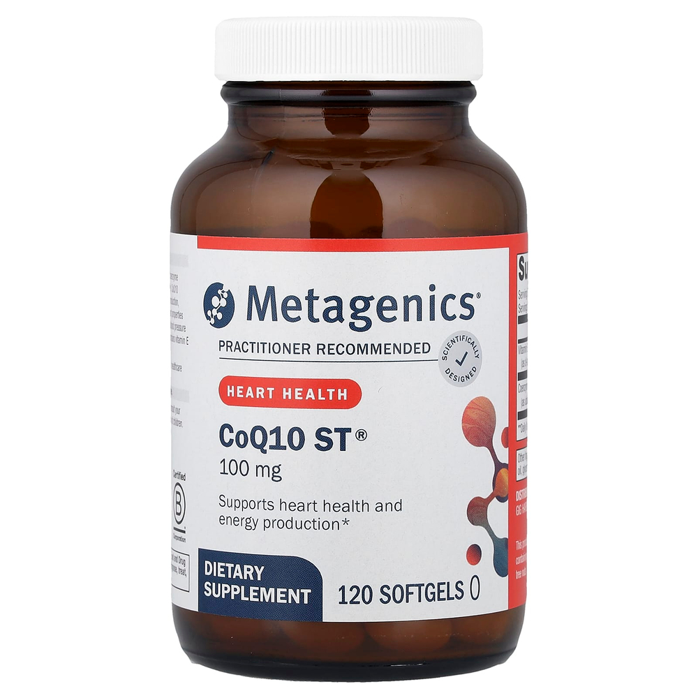 Metagenics, CoQ10 ST®, 100 мг, 120 капсул