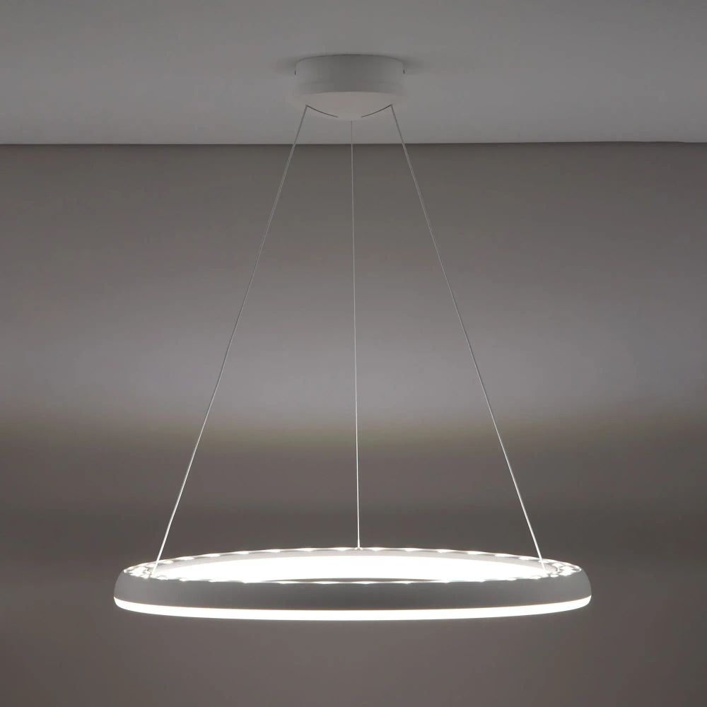 Citilux Юпитер Смарт CL730A090S Умная подвесная люстра Белая