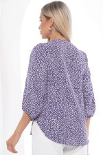 Блуза Флоренция синяя Б10071 LT Collection