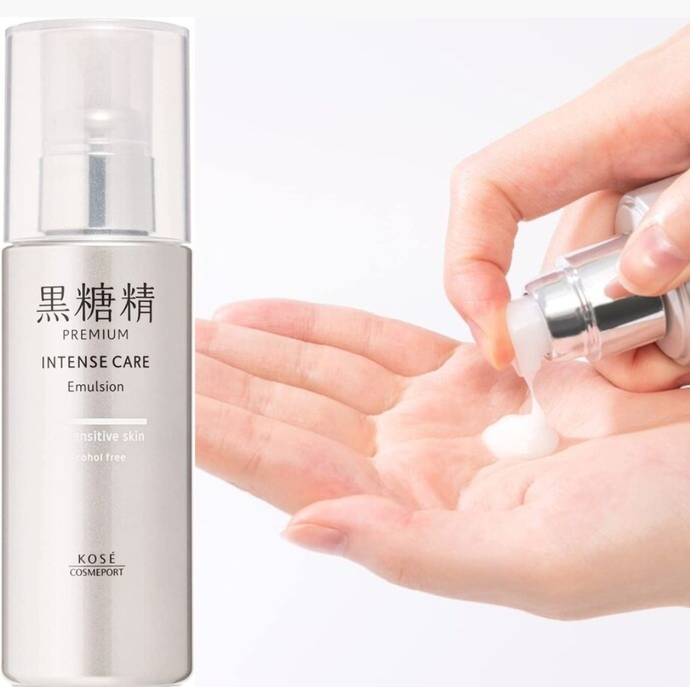 KOSE Brown Sugar Intense Care Emulsion - насыщенная эмульсия-молочко для сухой кожи