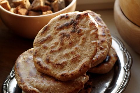 Цельнозерновые лепешки на кефире