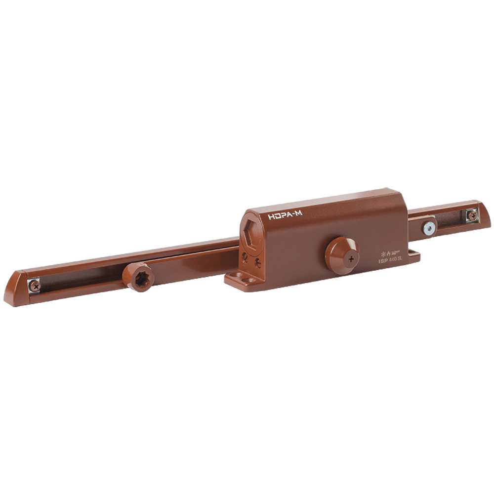 Доводчик дверной со скользящей тягой 440 Slider ISPARUS от 70 до 130 кг