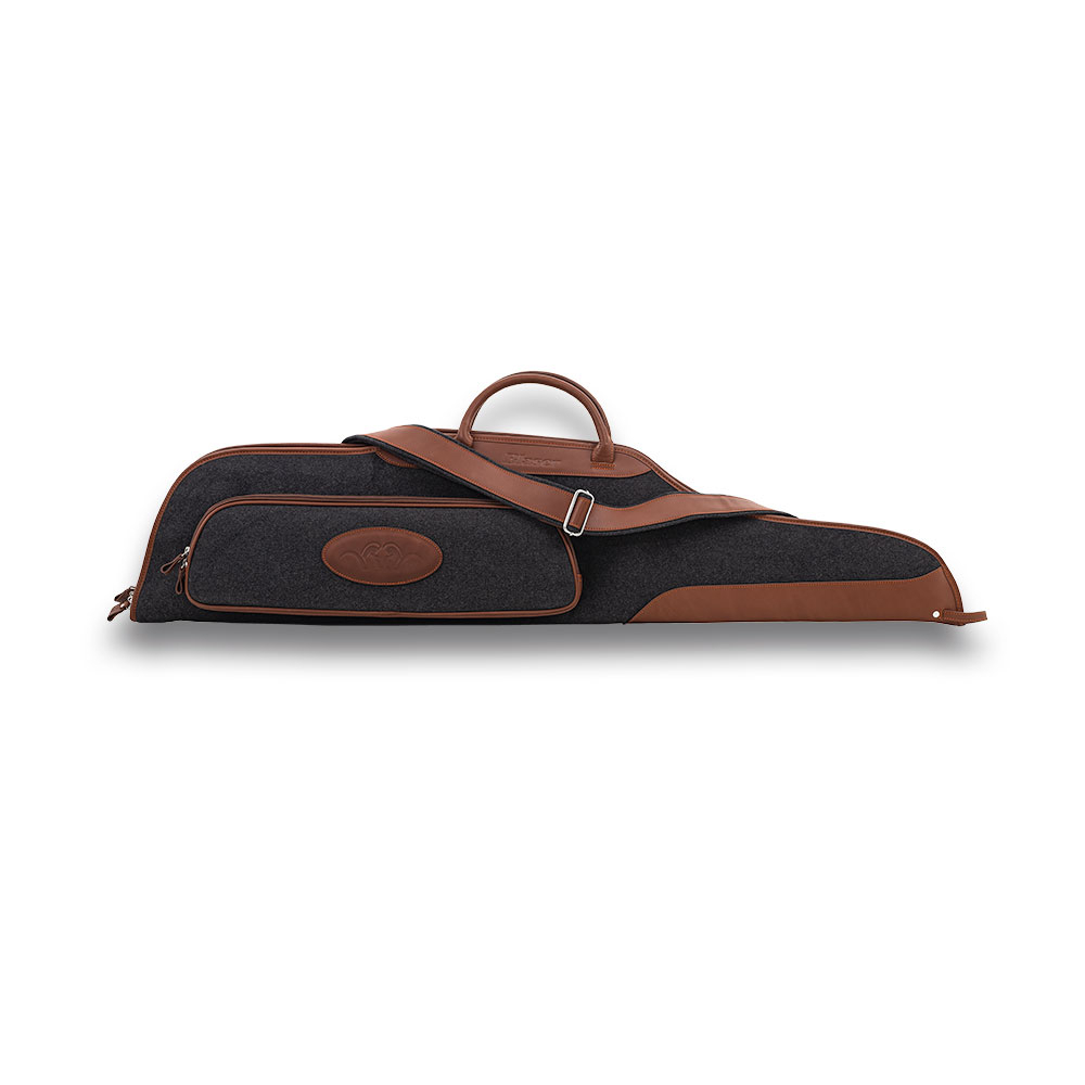 Чехол для Blaser BJW средний (комбинированный - шерсть/кожа, 1ствол+1оптика, 110см) (80405362)