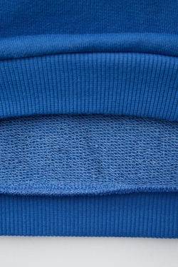 ZARA ТОЛСТОВКА С НАШИВКАМИ NBA ©, ЯРКО-СИНИЙ