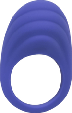 Фиолетовое эрекционное виброкольцо Couples Ring с управлением через приложение