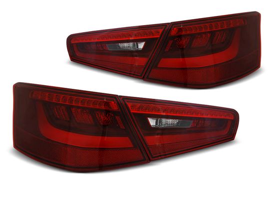 Задние фонари red white led для Audi A3 8V 3D