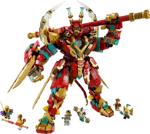 Конструктор LEGO Monkie Kid 80045 Ультра-робот Короля обезьян