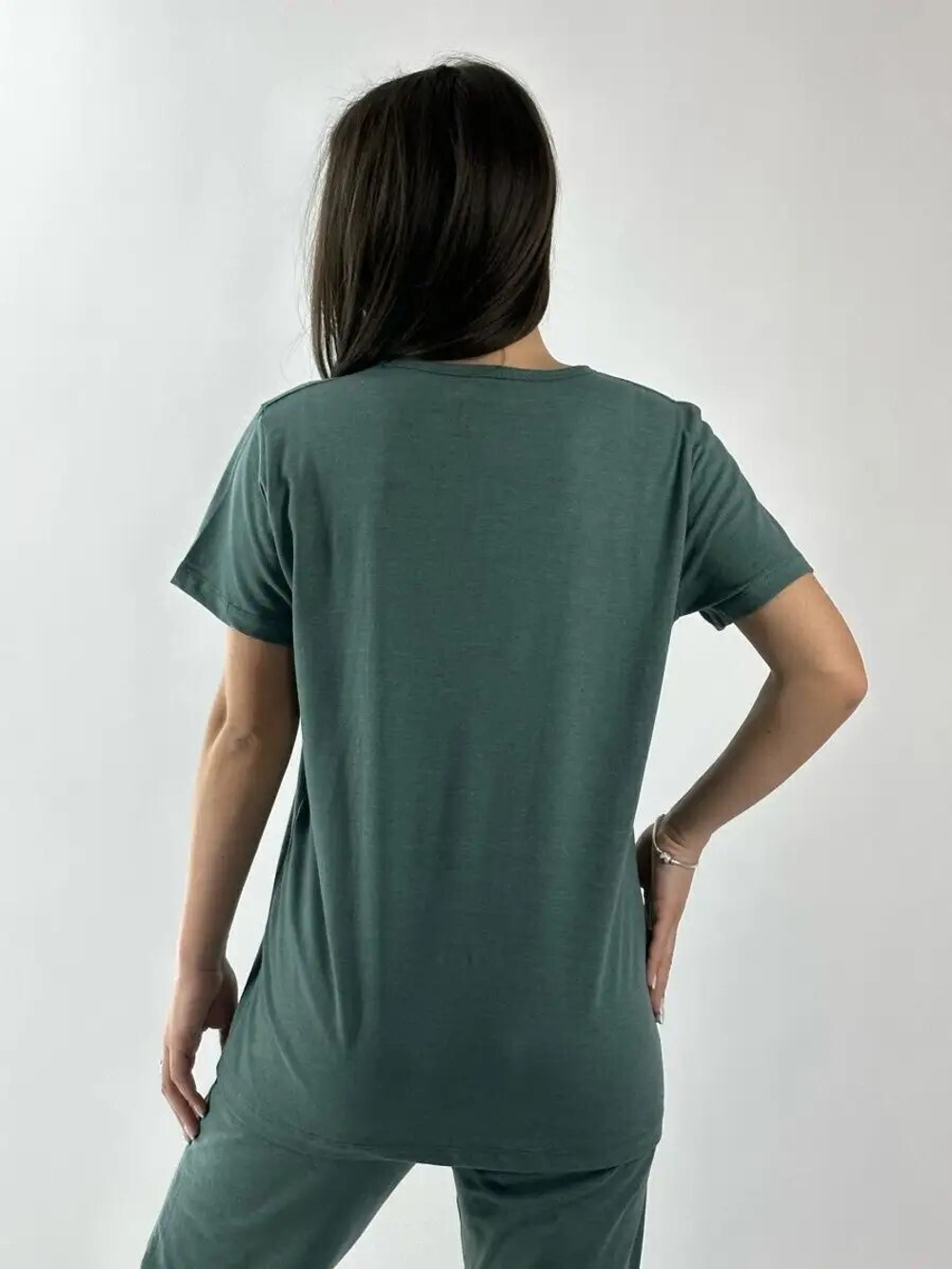 Пижама женская брид+футб. хлопок (велик) КЖ0033