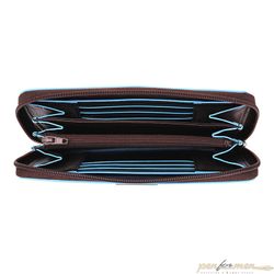 Кошелек женский Piquadro Blue Square коричневый (PD3229B2/MO)