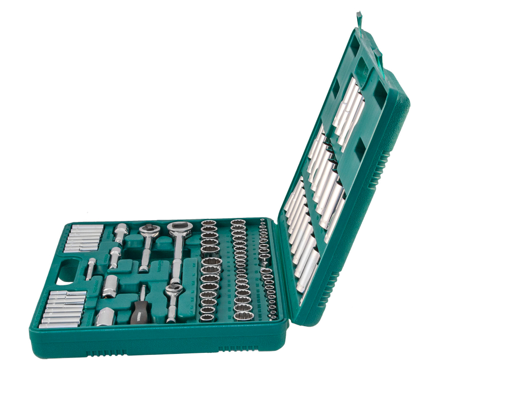 S05H48107S Набор инструмента универсальный 1/4", 3/8" и 1/2"DR, 107 предметов