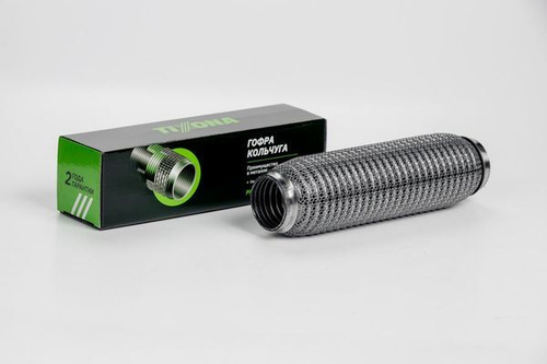 Гофра 45/250 (AISI 304 wire mesh, interlock) P45250WM