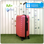 Средний чемодан L'Case Phatthaya, розовый