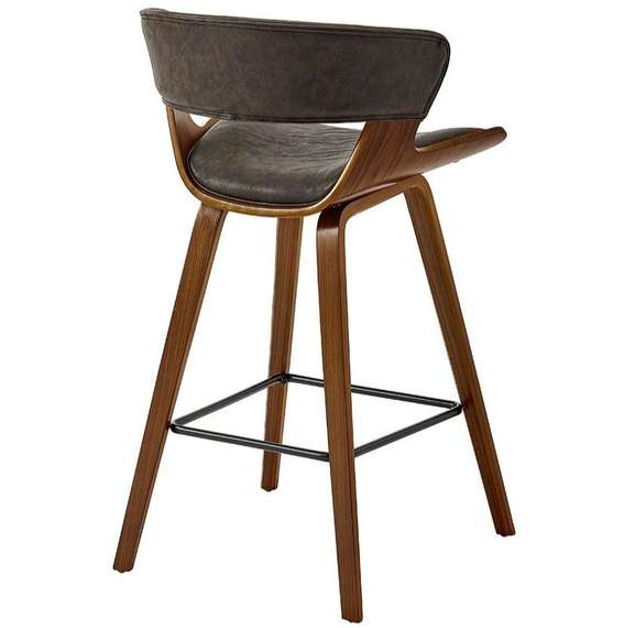 Полубарный стул Krone коричневый