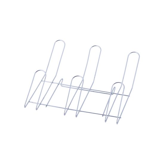 Сушилка для посуды двухъярусная черная Kamille KM-0765B