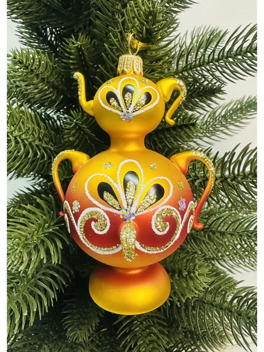 Елочное украшение-Самоварчик