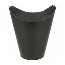 Контейнер картонный вертикальный закрывающийся для фри, снеков " " 480 мл, Ø8,5*14 с