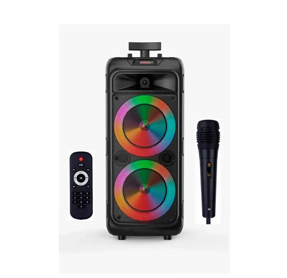 Напольная колонка BT Speaker ZQS-8211 (8"х2/40W) BT+ Караоке