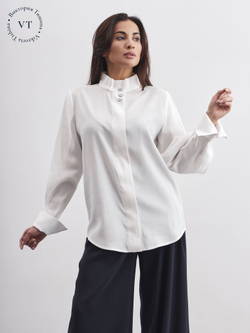 Блузка женская, Модный дом Виктории Тишиной, Раяна, размер XL