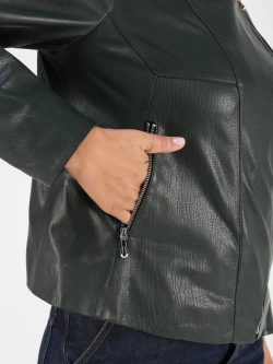 Кожаная куртка демисезонная косуха