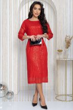 Платье Просто сияй (красное) П11808 LT Collection