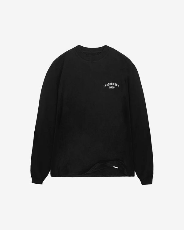 Лонгслив Hieroglyph черный - фото 1