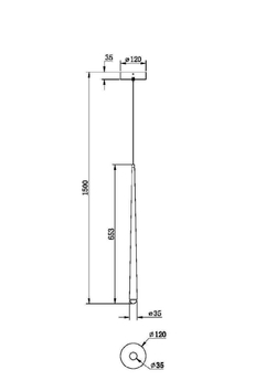 Подвесной светильник Maytoni Cascade MOD132PL-L6BK