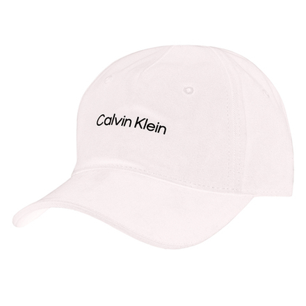 Теннисная кепка Calvin Klein 6 Panel Relaxed Cap - White