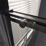 Душевая дверь Veconi Premium Trento PTD40-B-120-01-C4 прозрачная/профиль черный матовый