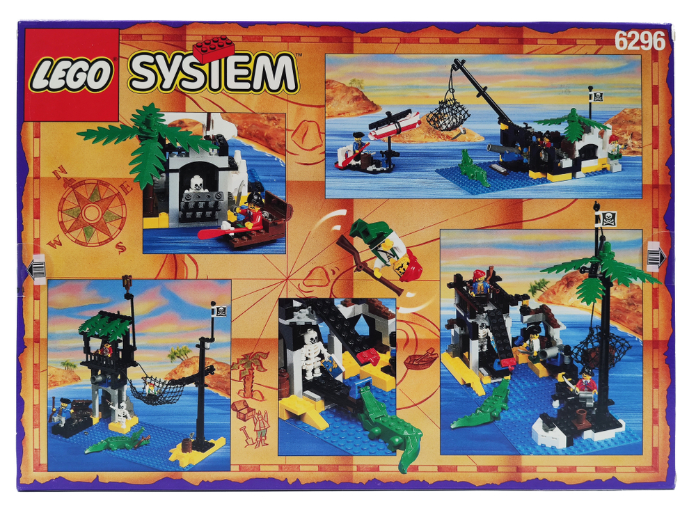 Конструктор Пираты  LEGO 6296 Остров кораблекрушения