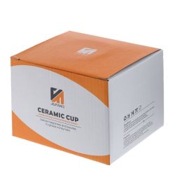 GAEM Кружка с крышкой и ложкой, 360 мл, L14 W9,5 H9,5 см, 4в.