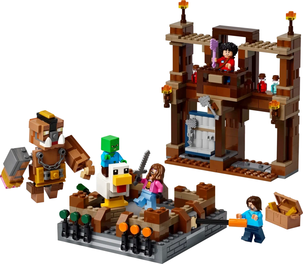 Конструктор LEGO Minecraft 21272 Бойцовский ринг в Лесном особняке