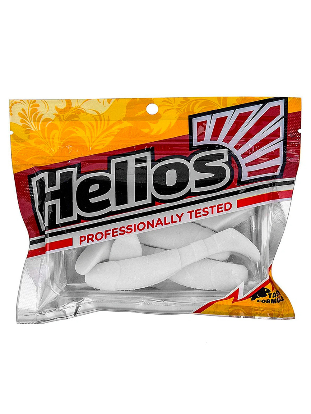 Виброхвост Helios Chubby 3,55"/9 см White 5шт. (HS-4-001)