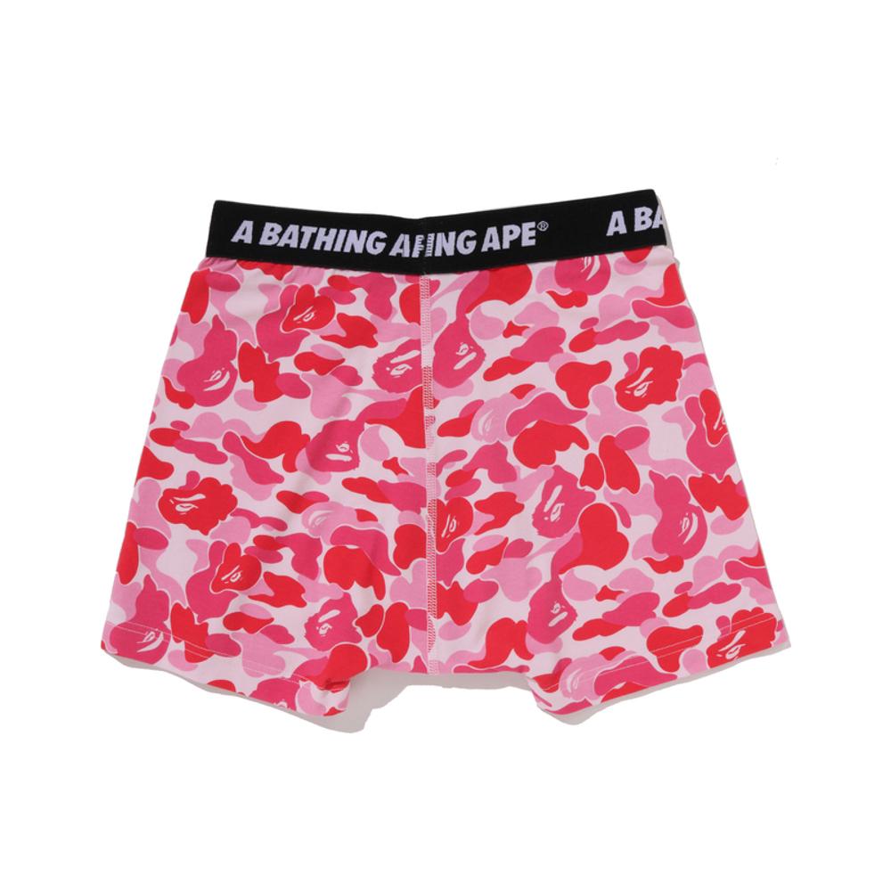 A Bathing Ape Bathing Ape Boxer Briefs Boxer Шорты Letter розовый